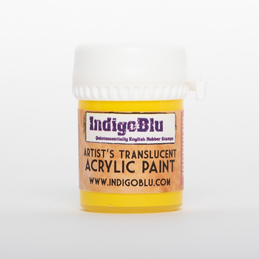 Artists Translucent Acrylic Paint - Lemon Meringue (20ml)